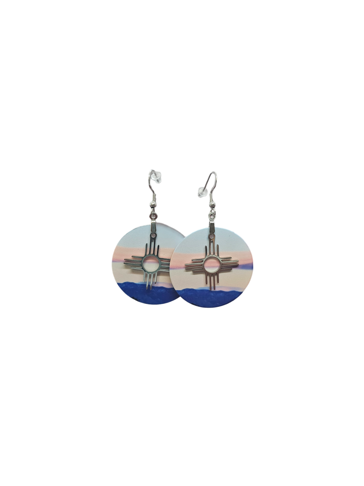 NM landscape dangle earrings