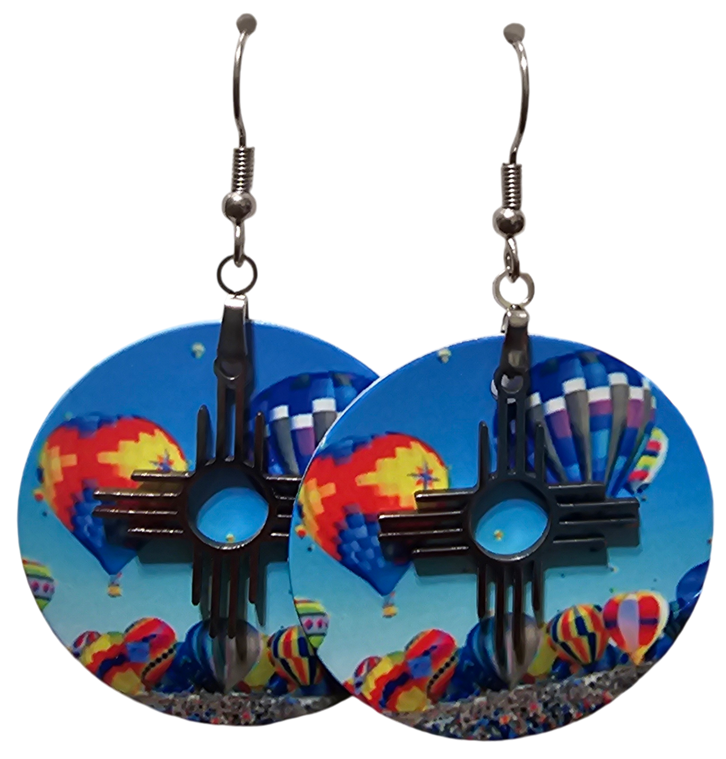 NM landscape dangle earrings