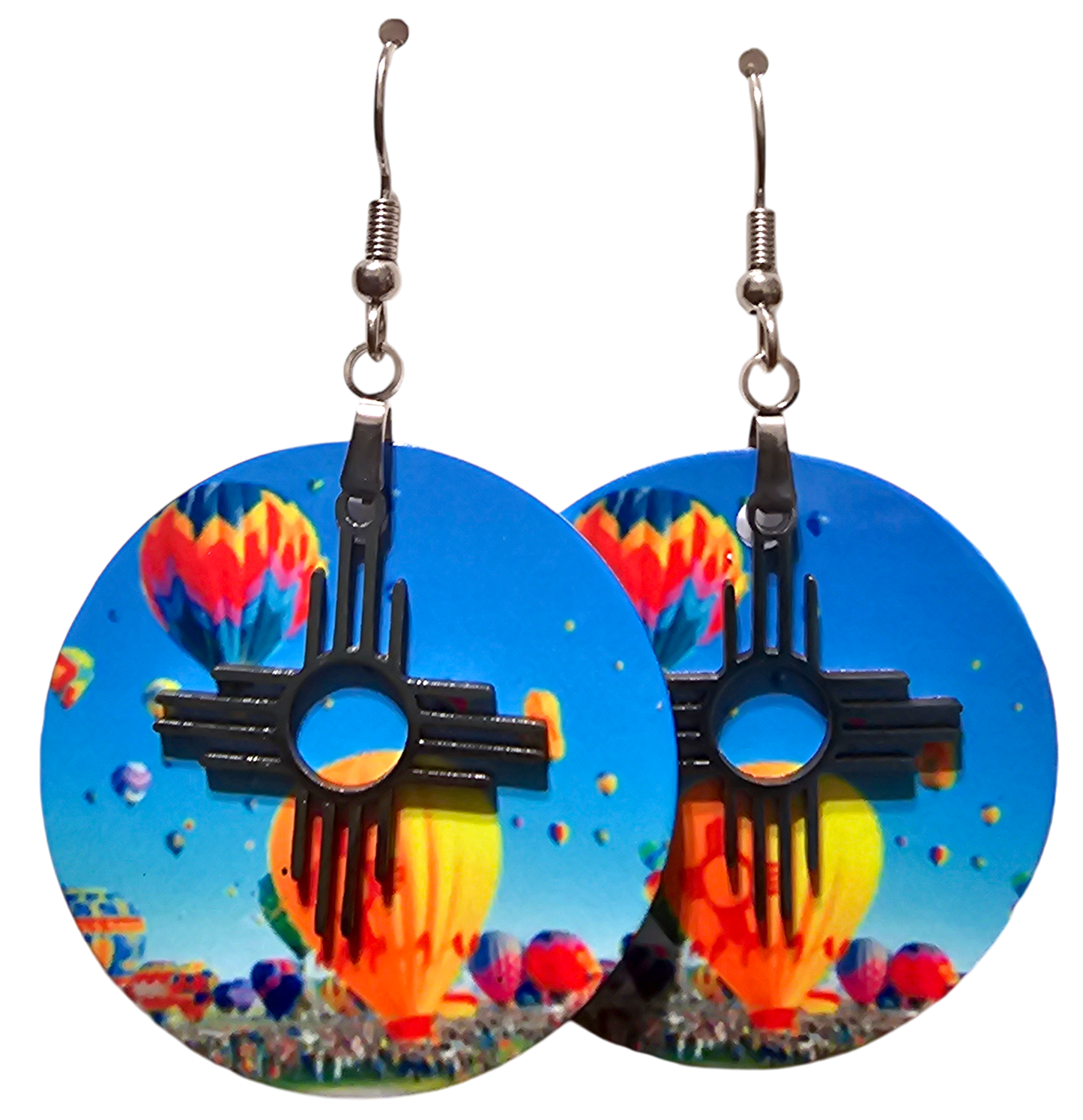 NM landscape dangle earrings