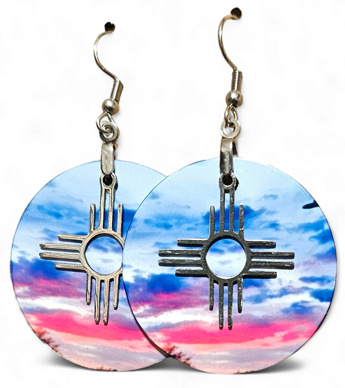 NM landscape dangle earrings